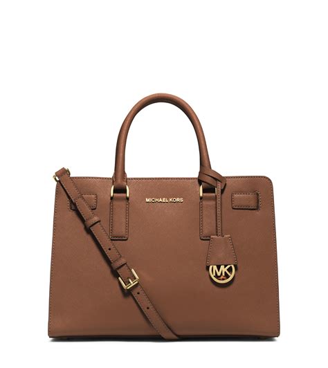 michael kors dillon satchel tan|MICHAEL Michael Kors Dillon Satchel Handbags .